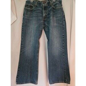 Levis 527 Jeans Mens 36 x 30‎ Blue Medium Wash Low Bootcut Denim Y2K